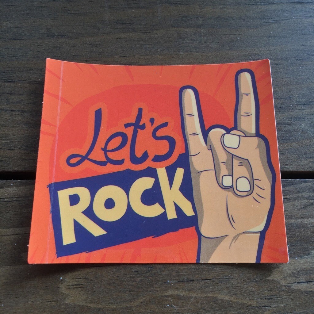 Let&#39;s Rock (STICKER)