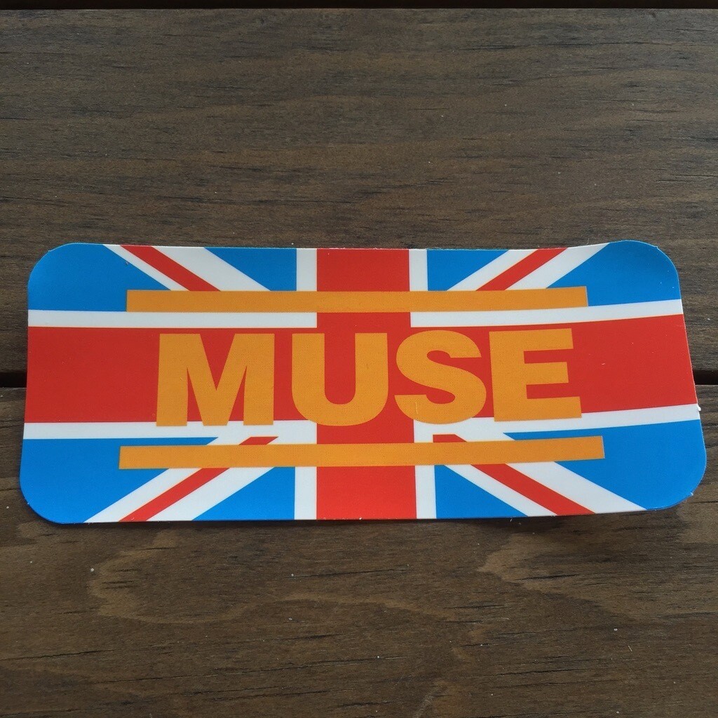 Muse - Union Jack (STICKER)