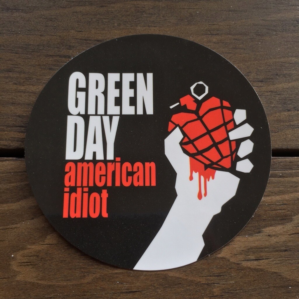 Green Day - American Idiot (STICKER)