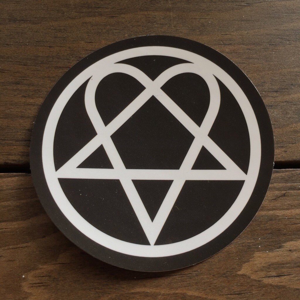 HIM - Heartagram (STICKER)