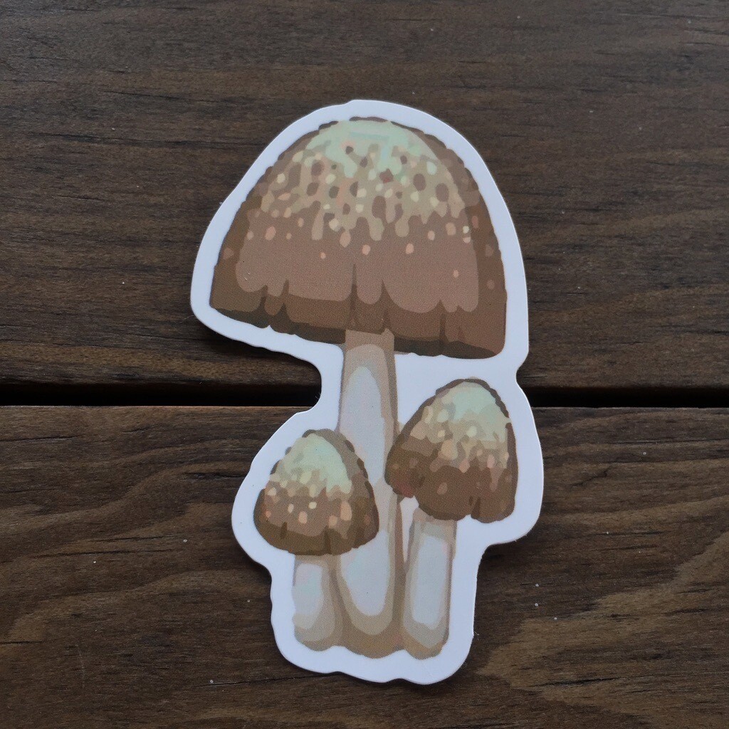 Hongo - Madre y Bebes (STICKER)