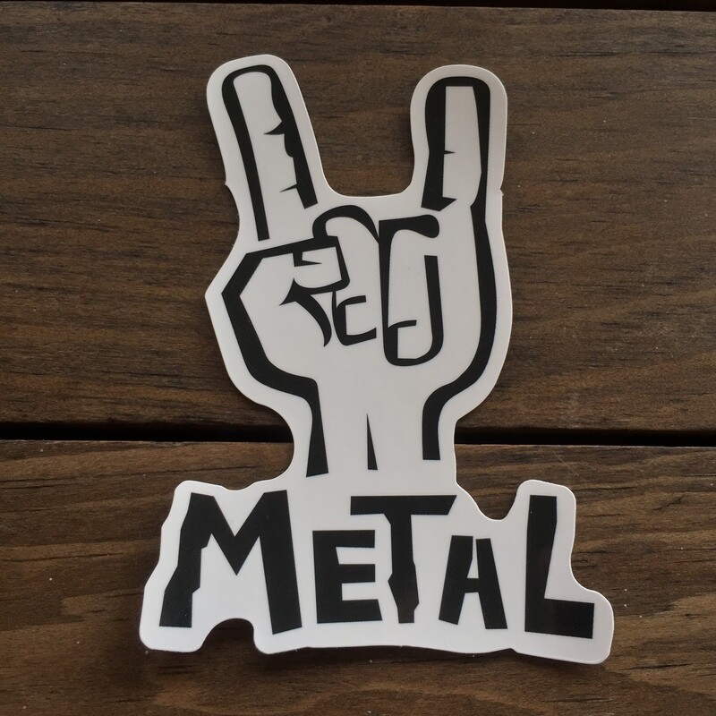 Mano de Metal (STICKER)