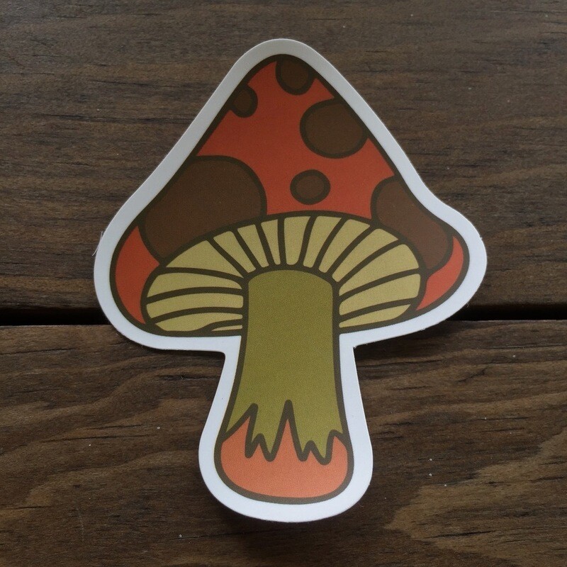 Hongo - Marrón 1 (STICKER)