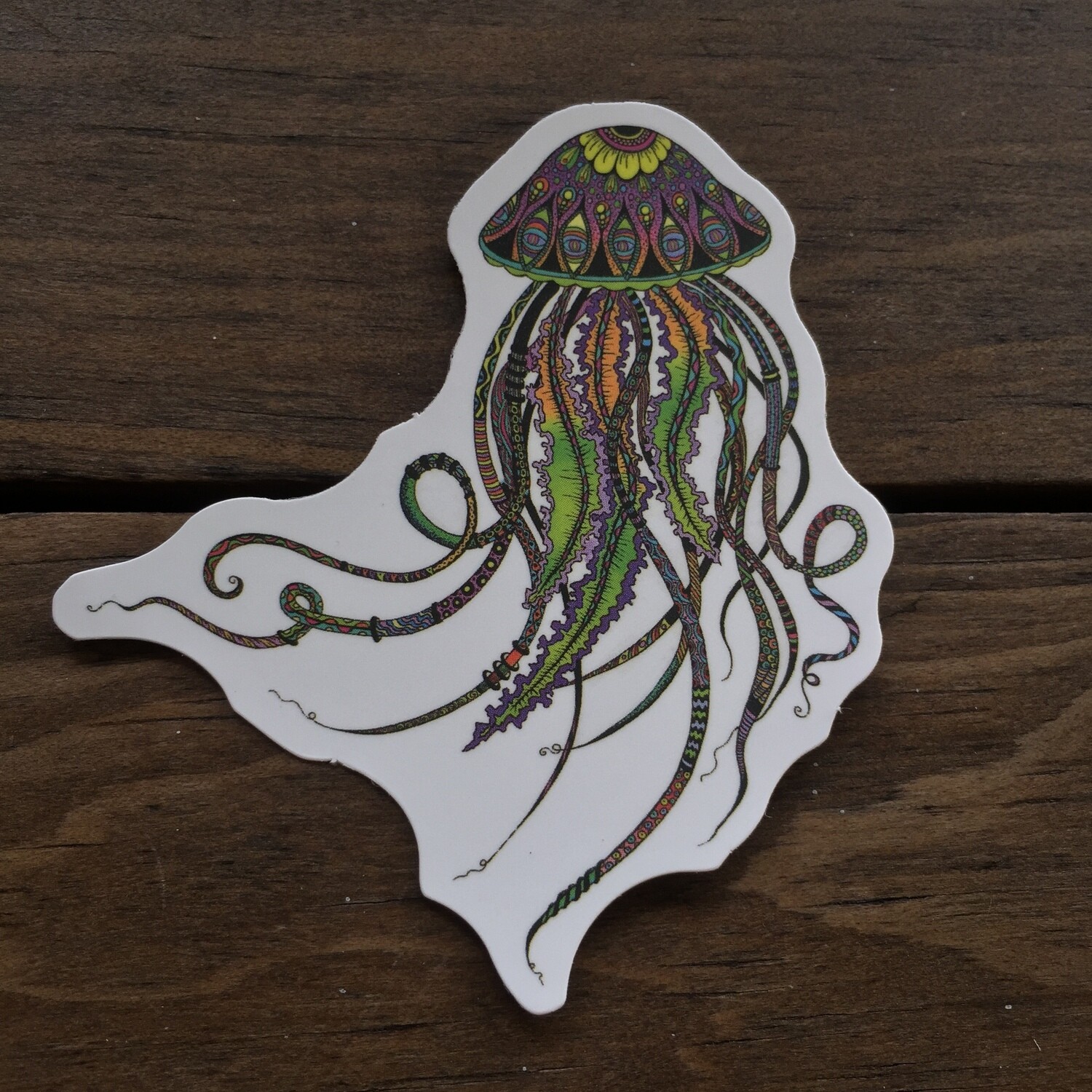 Pulpo Psicodélico (STICKER)