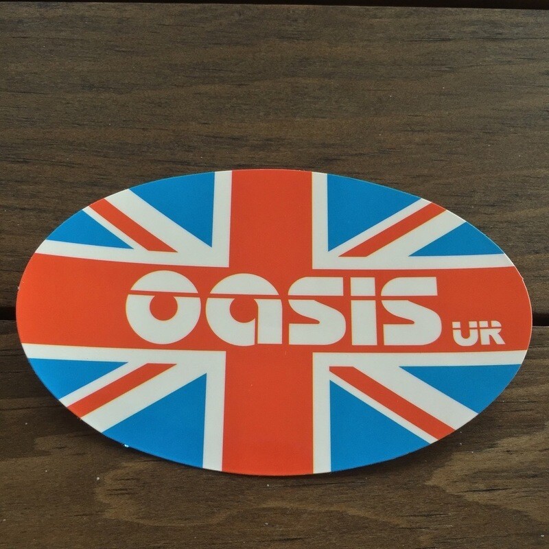 Oasis - Union Jack (STICKER)