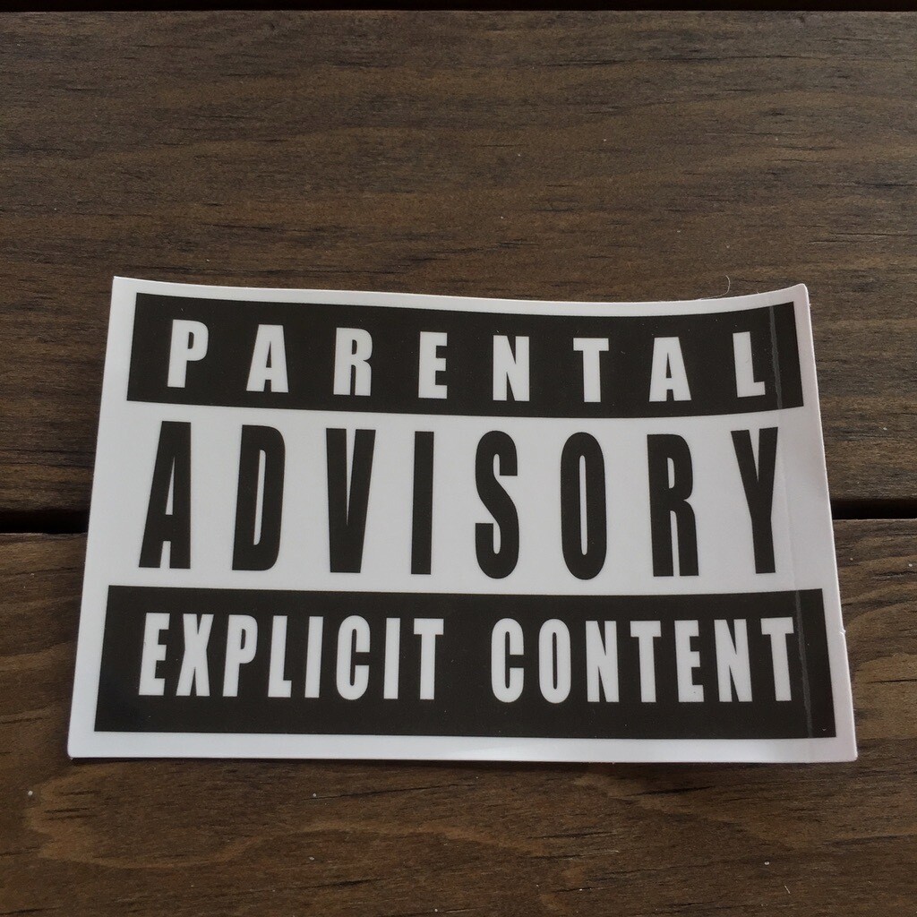 Parental Advisory (STICKER)