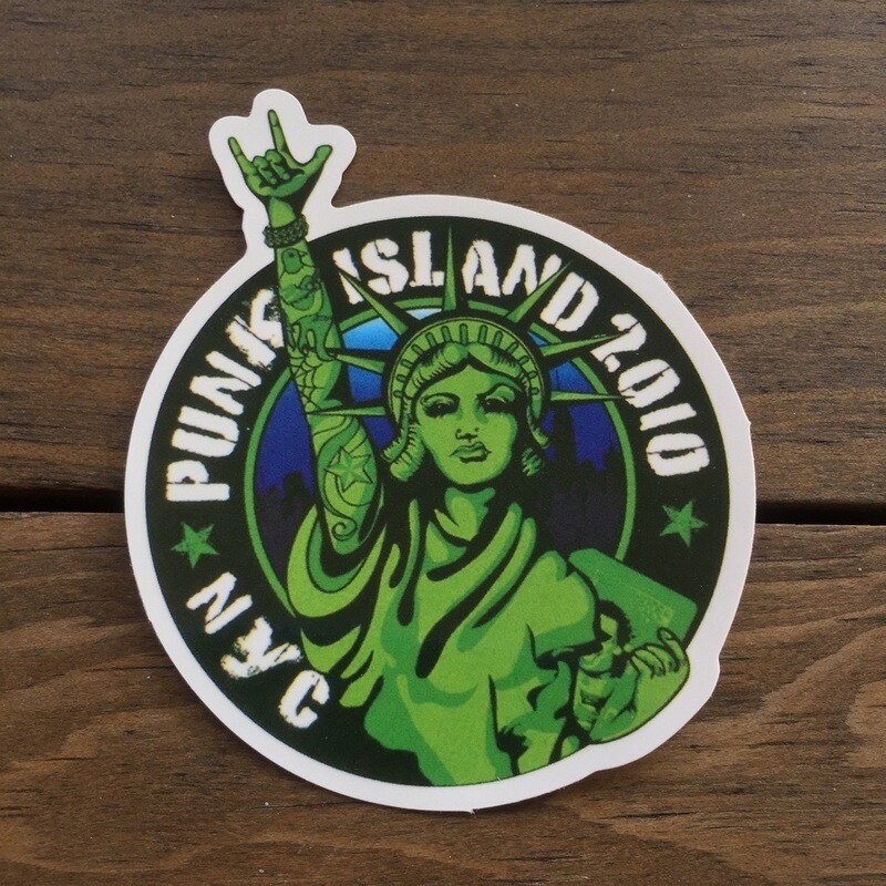 Punk Island NYC (STICKER)