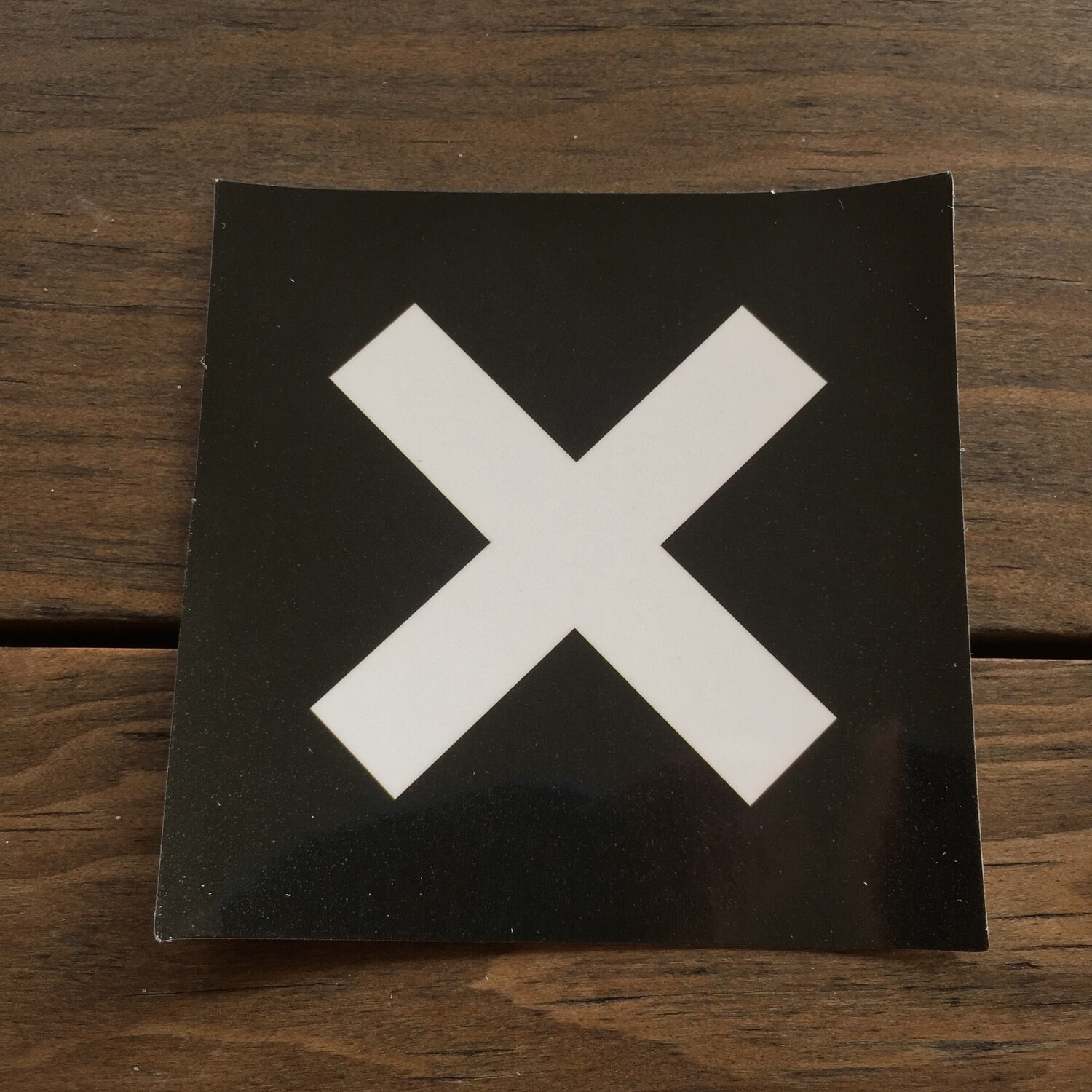 X (STICKER)