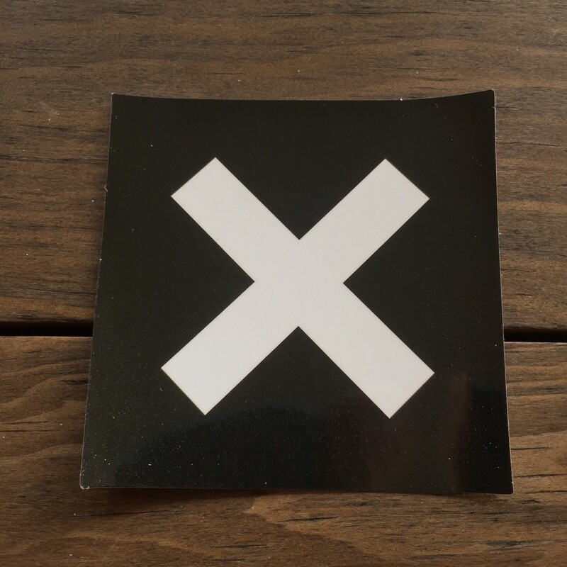 X (STICKER)
