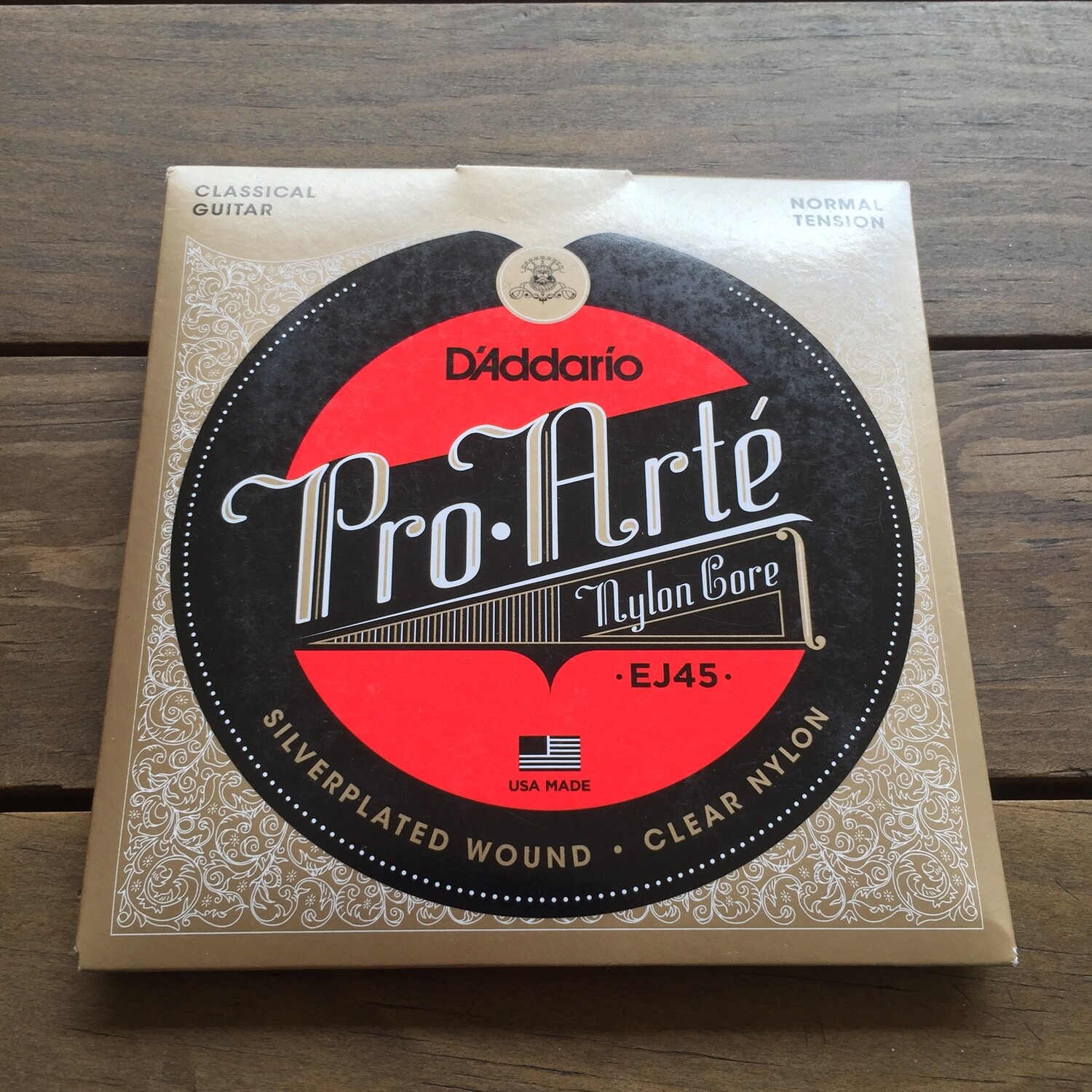 Cuerdas de Guitarra - Nylon D&#39;Addario EJ45 - Pro-Arté (Transparente)
