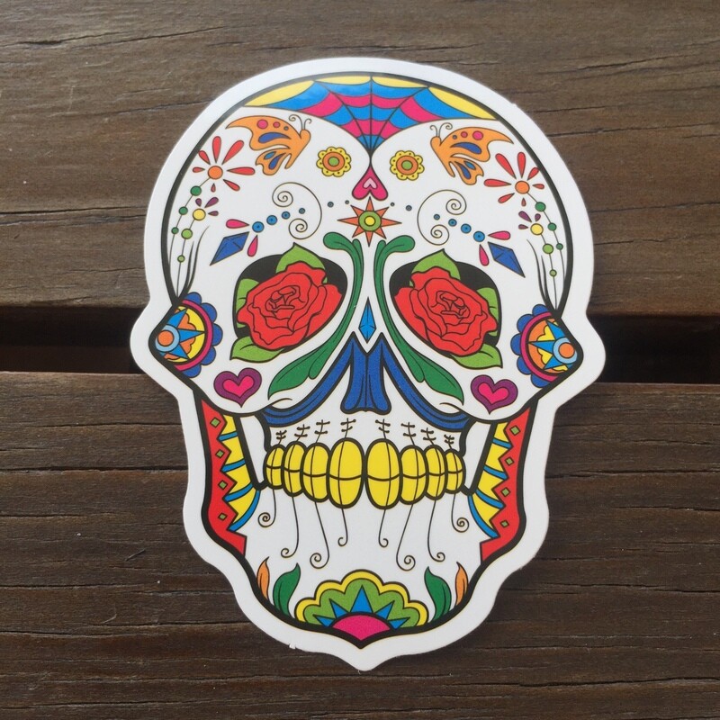 Calavera 5 (STICKER)