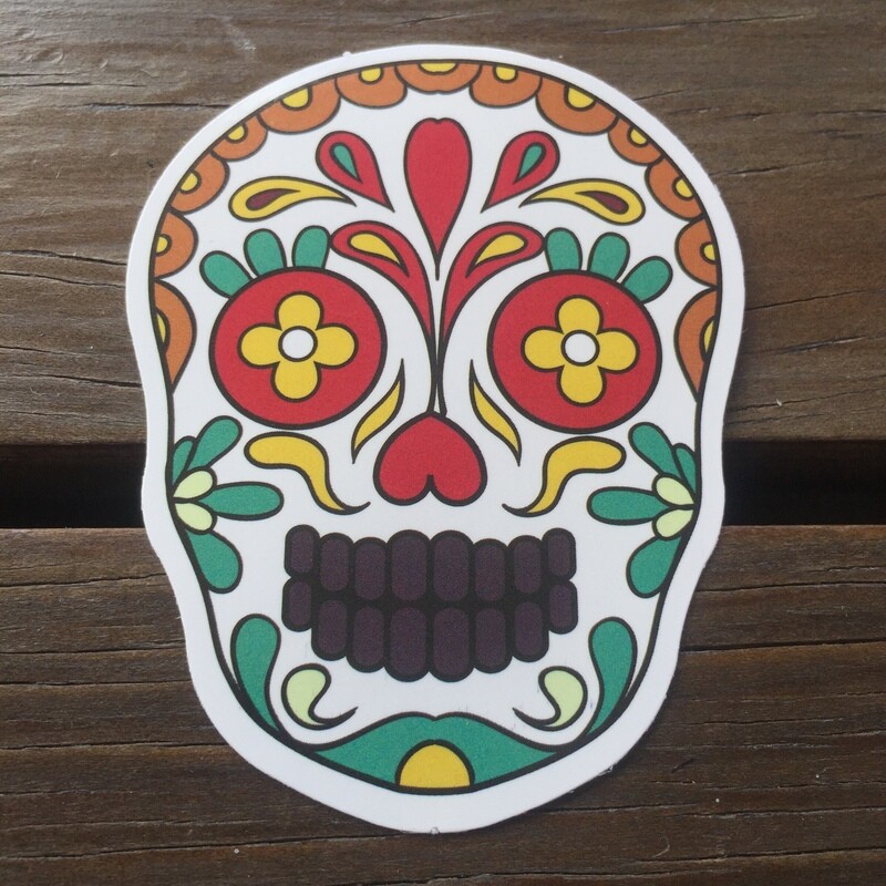 Calavera 1 (STICKER)