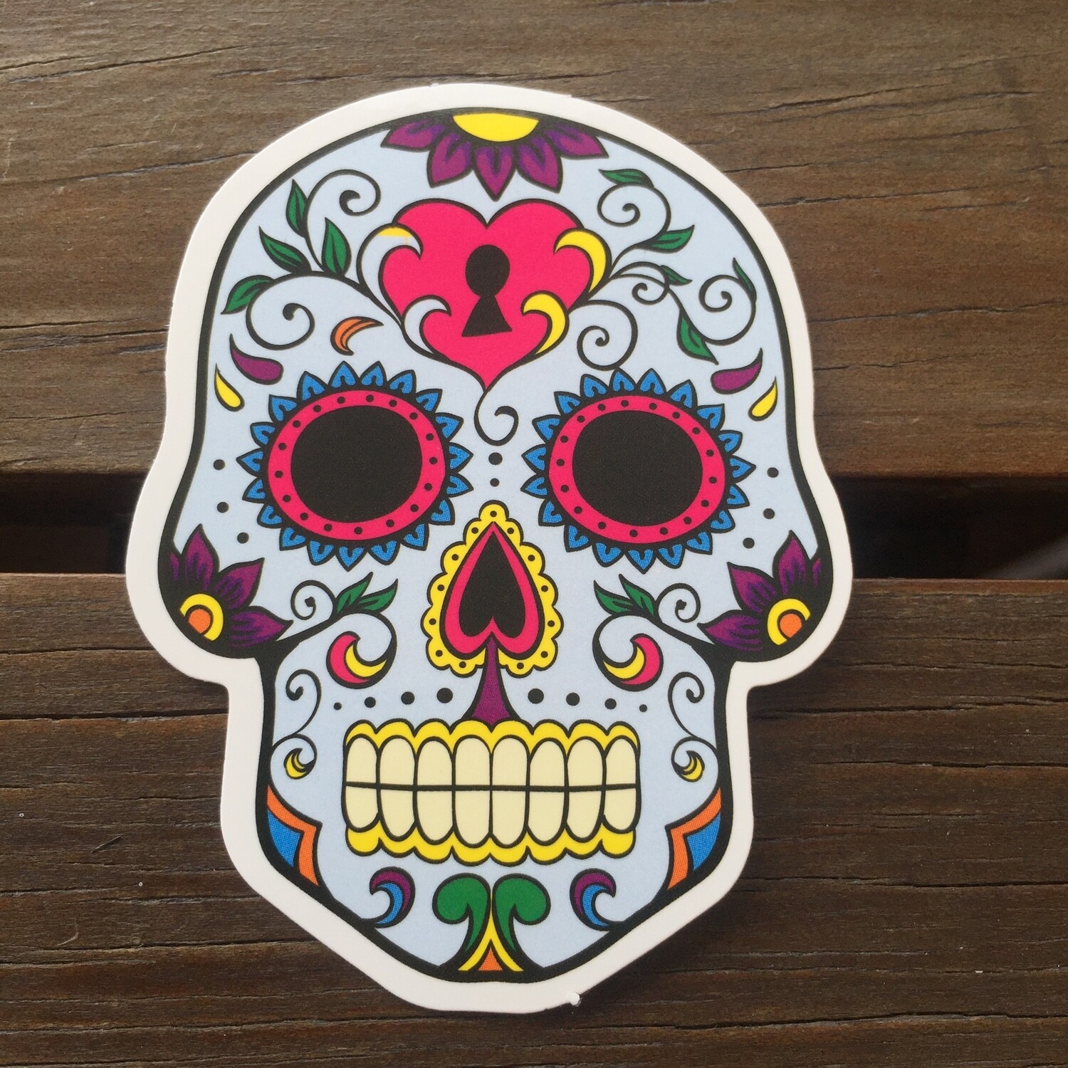 Calavera 9 (STICKER)