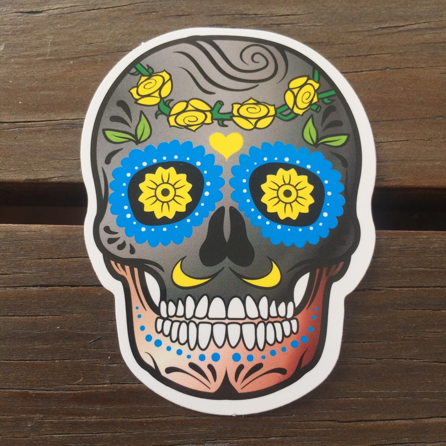 Calavera 4 (STICKER)
