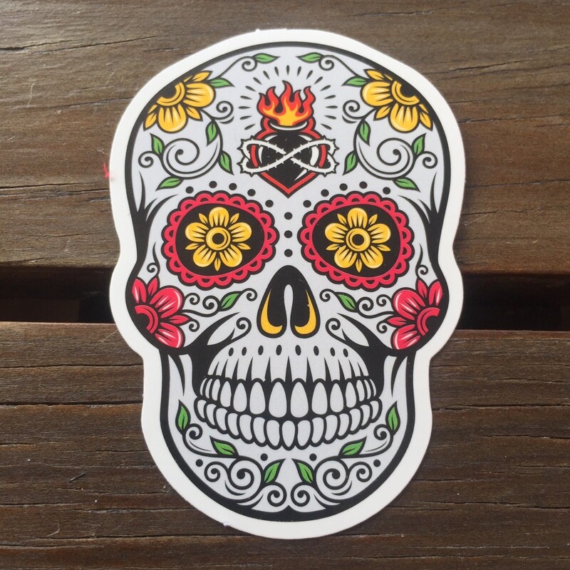 Calavera 2 (STICKER)