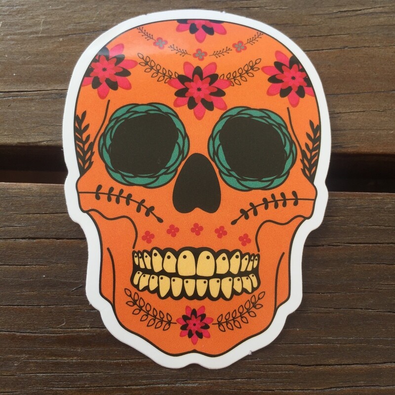 Calavera 3 (STICKER)