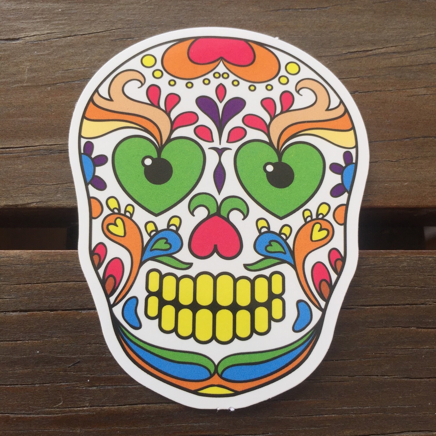 Calavera 8 (STICKER)