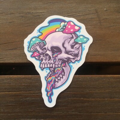 Calavera Psicodélica (STICKER)