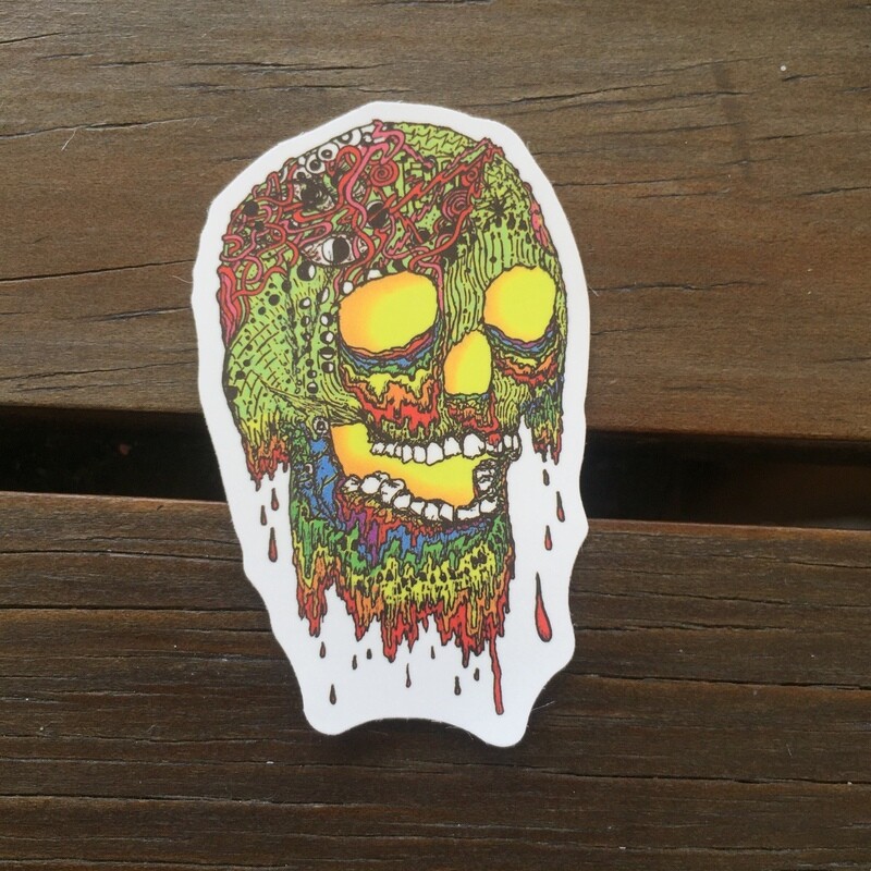 Calavera 20 (STICKER)
