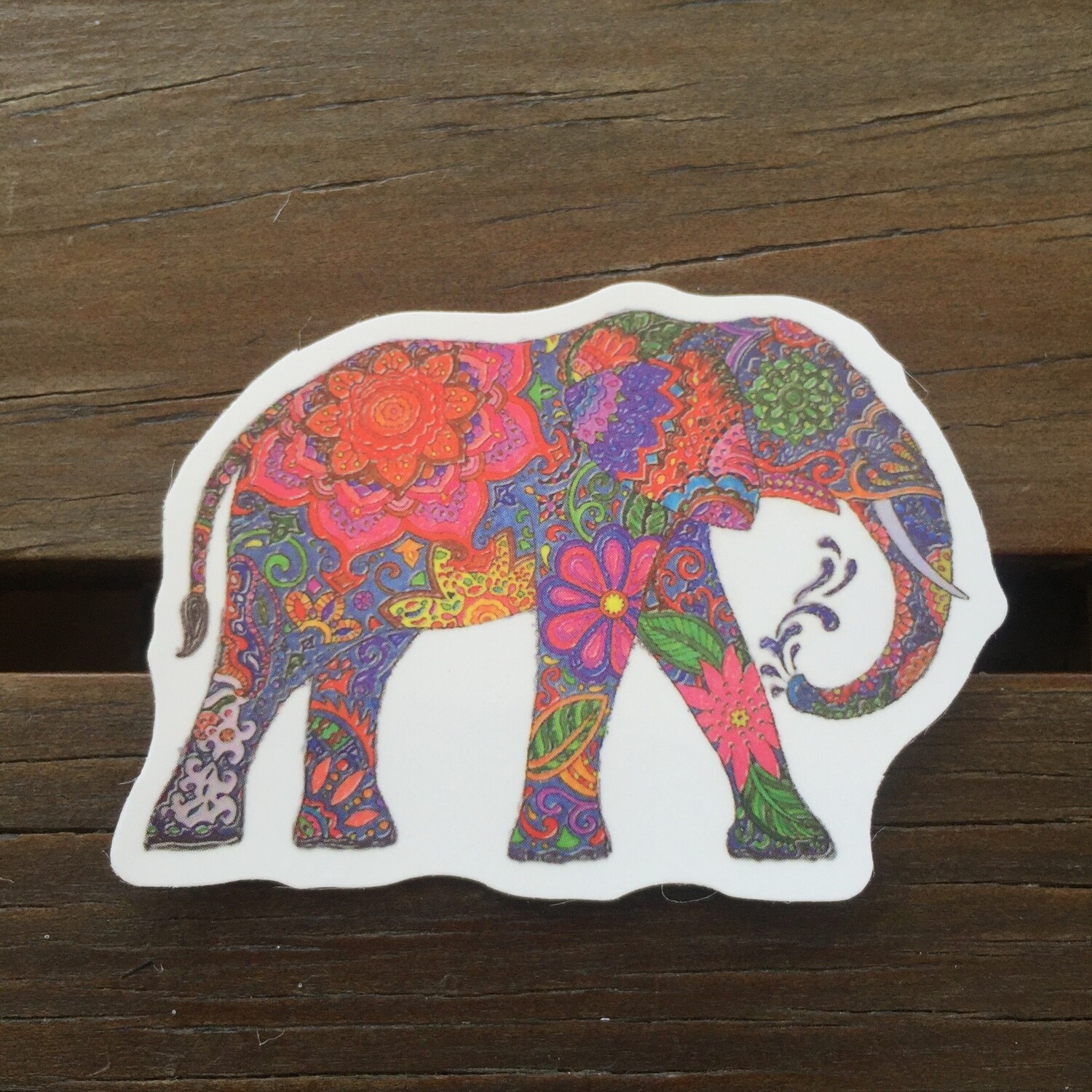 Elefante Psicodélico 3 (STICKER)