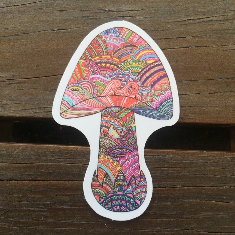 Hongo Psicodélico 3 (STICKER)