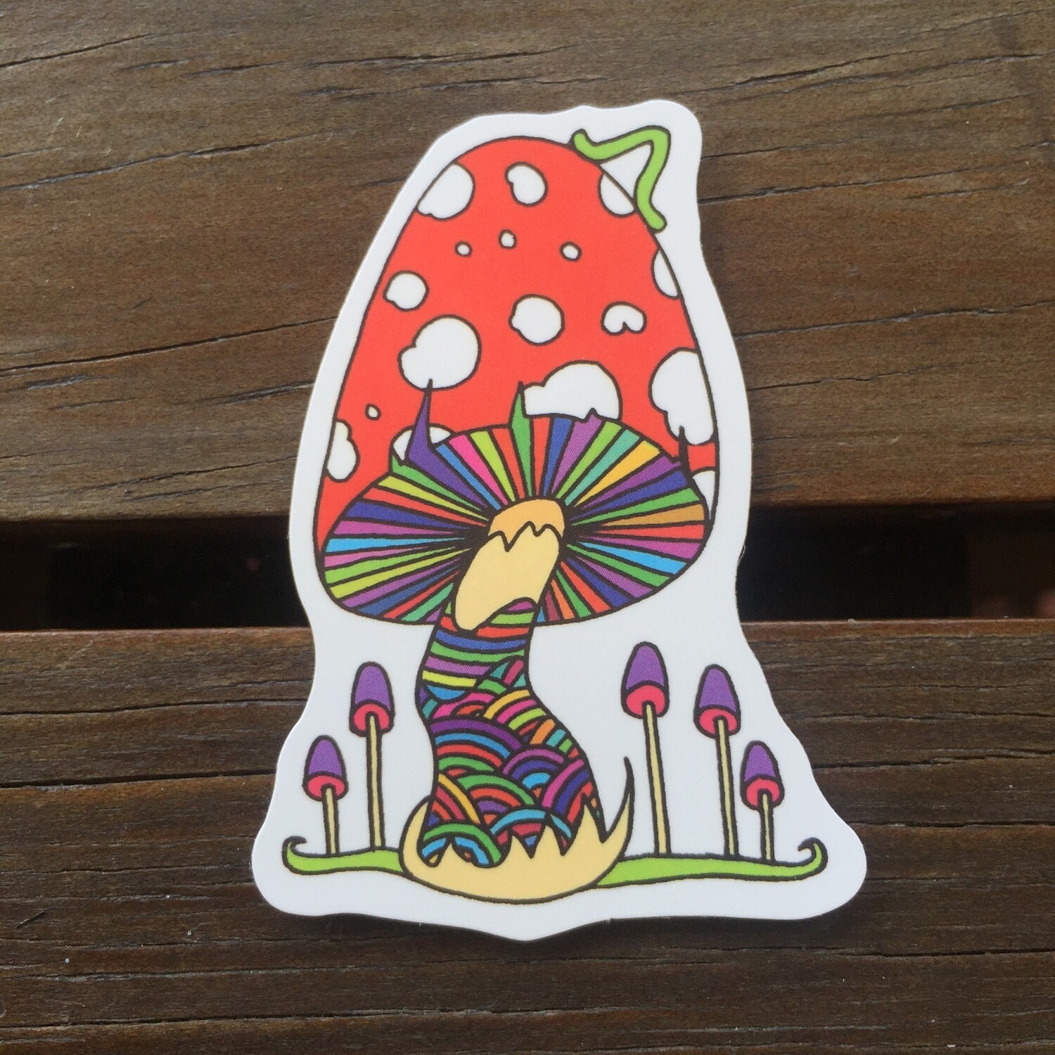Hongo Psicodélico 8 (STICKER)