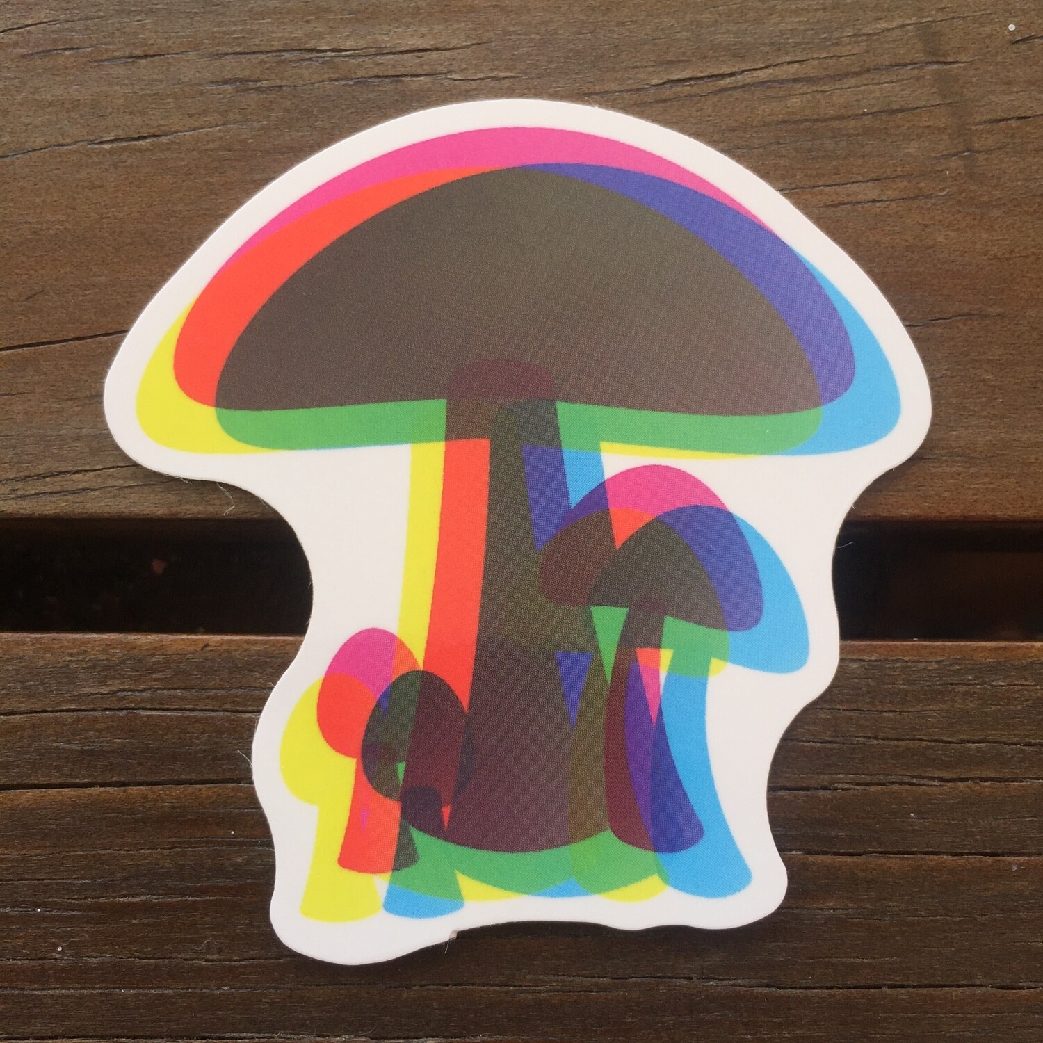 Hongos 3D (STICKER)