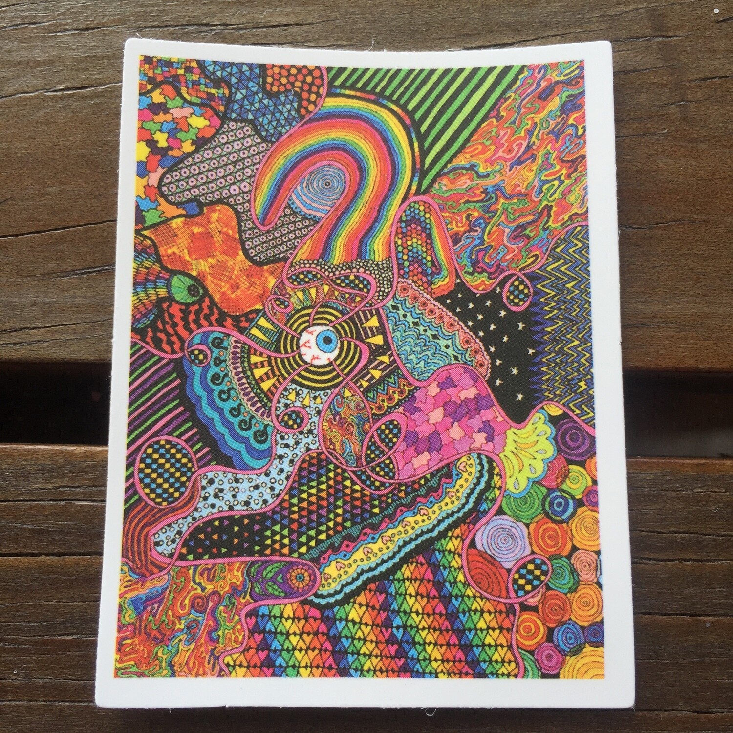 Ojo Psicodélico 2 (STICKER)