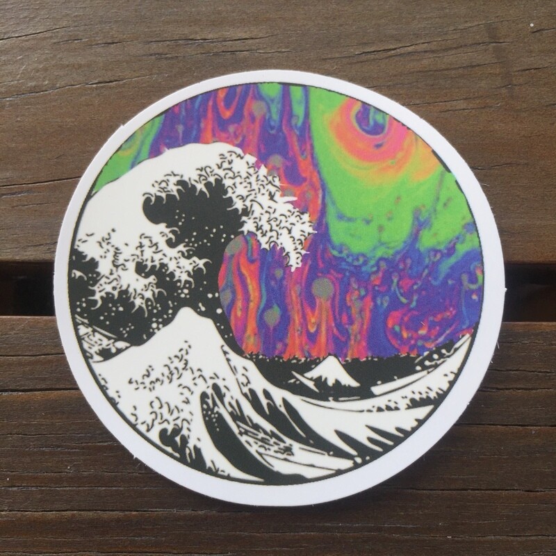 Ola Psicodélica (STICKER)