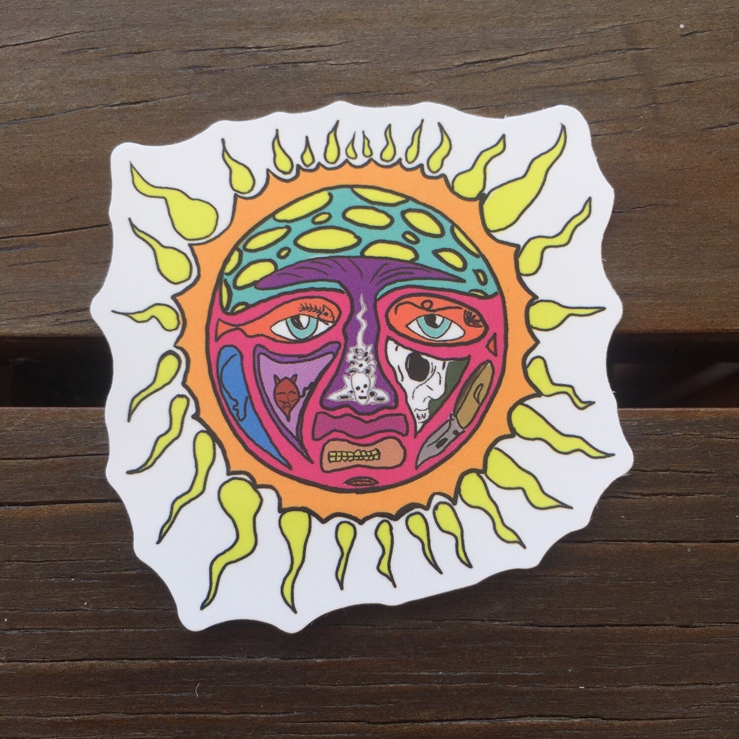 Sol Psicodélico (STICKER)