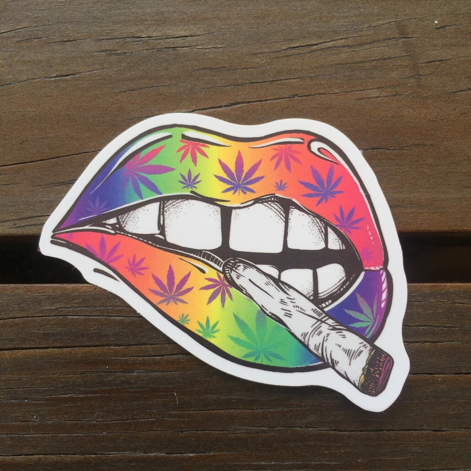 Labios Fumadoro (STICKER)