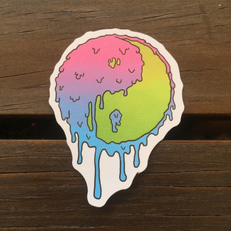 Luna Psicodélica (STICKER)