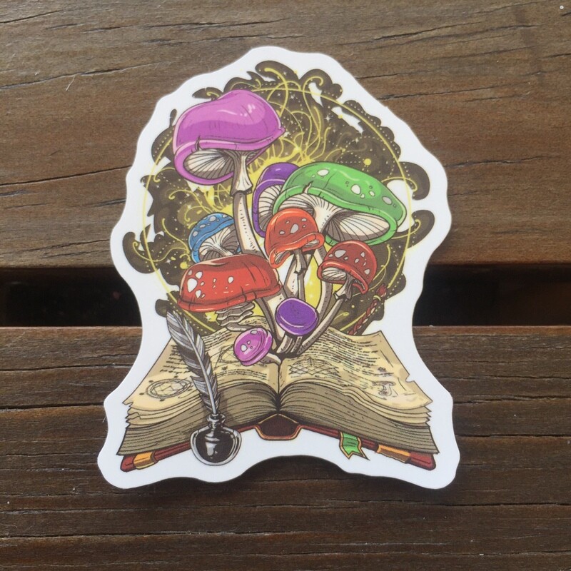 Libro Psicodélico (STICKER)