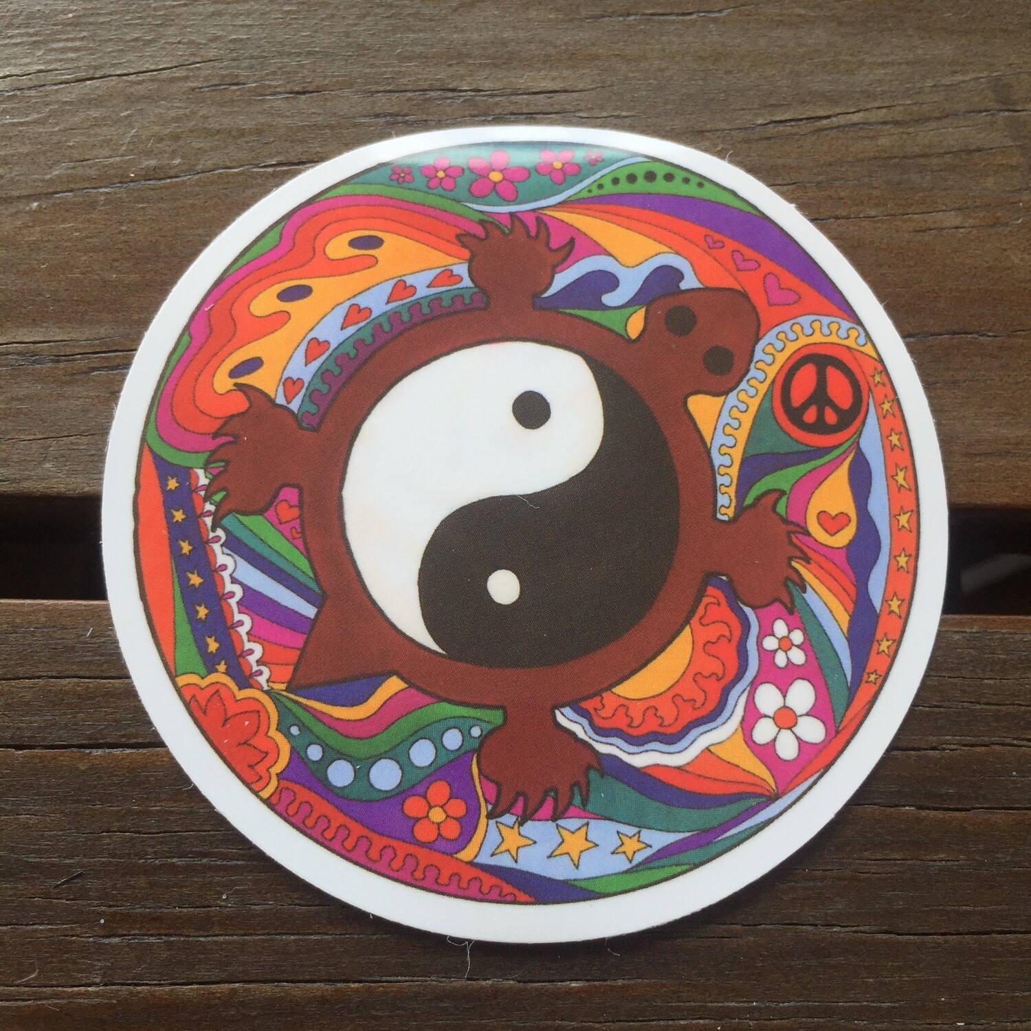 Ying Yang Psicodélico (STICKER)
