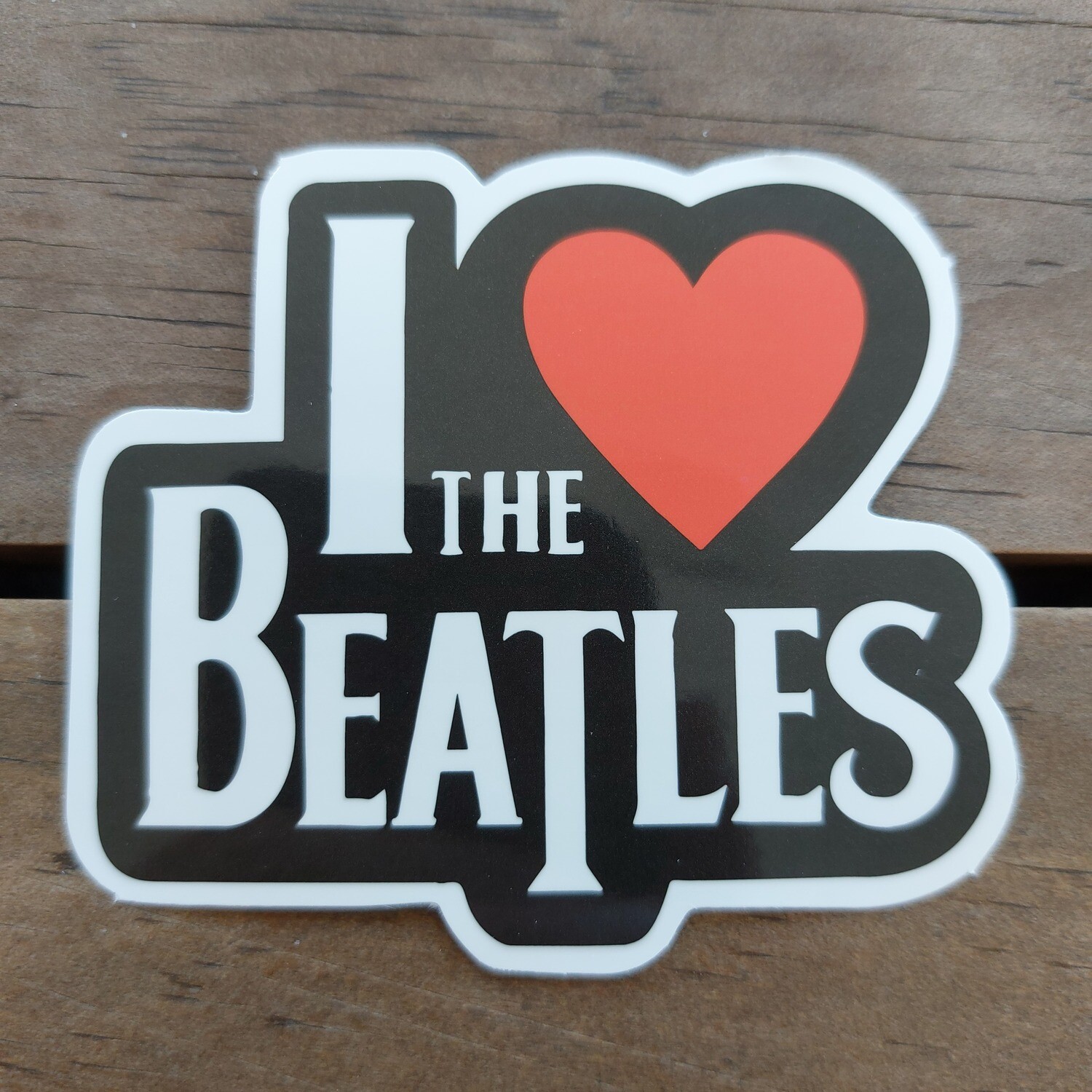 Beatles - I Love the Beatles (STICKER)