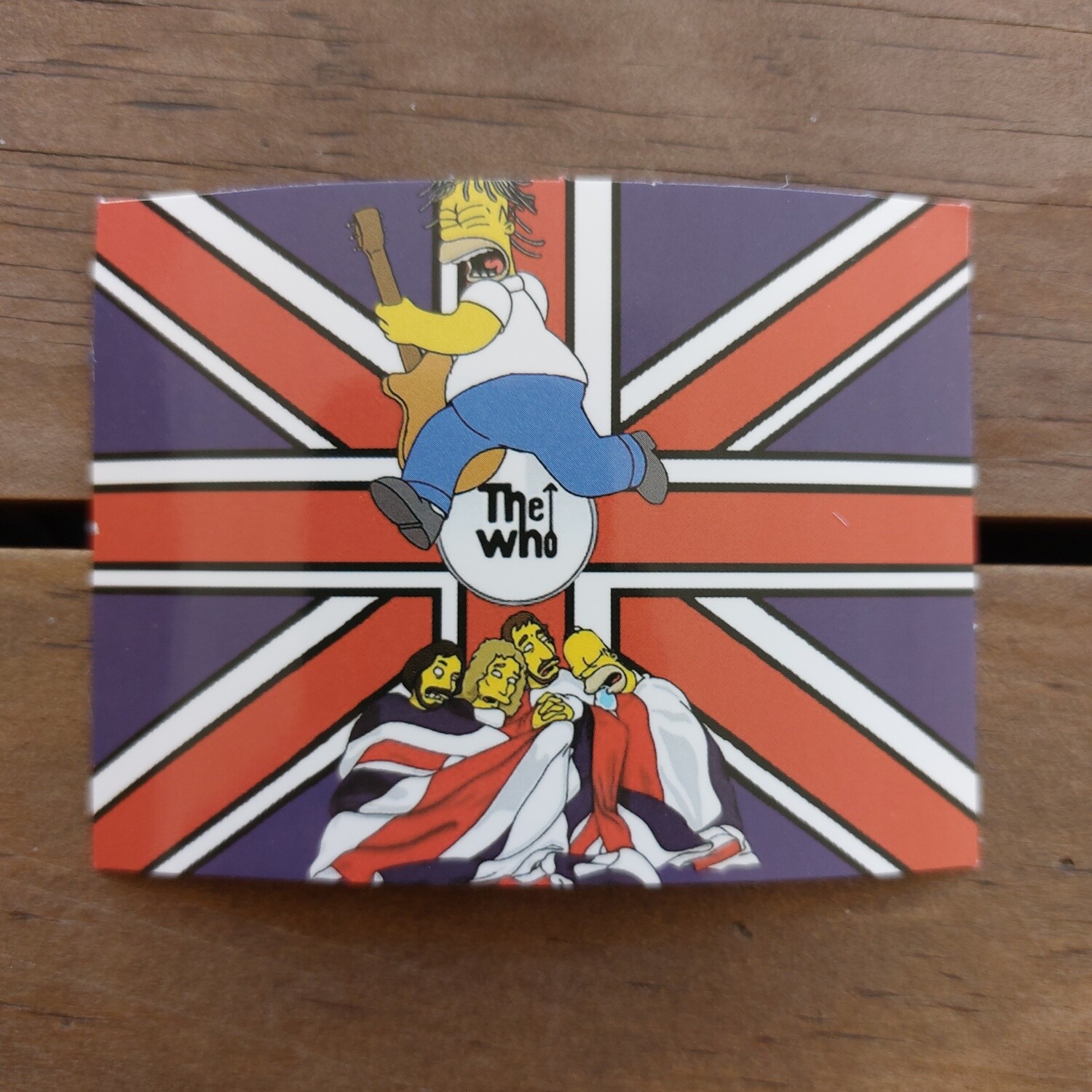 The Who - Homer - Simpsons (STICKER)