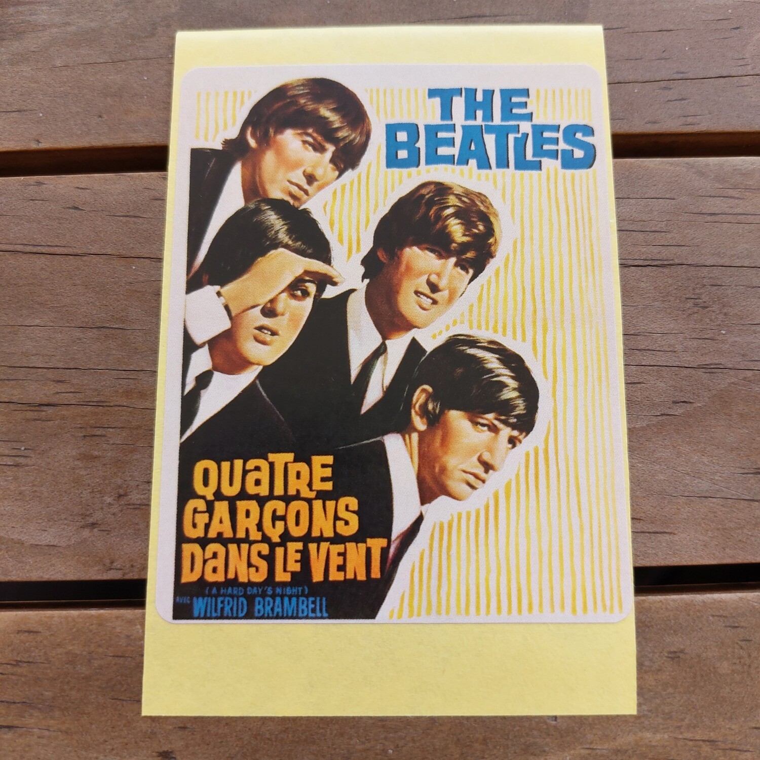 Beatles - Quatre Garçons Dans le Vent (STICKER)
