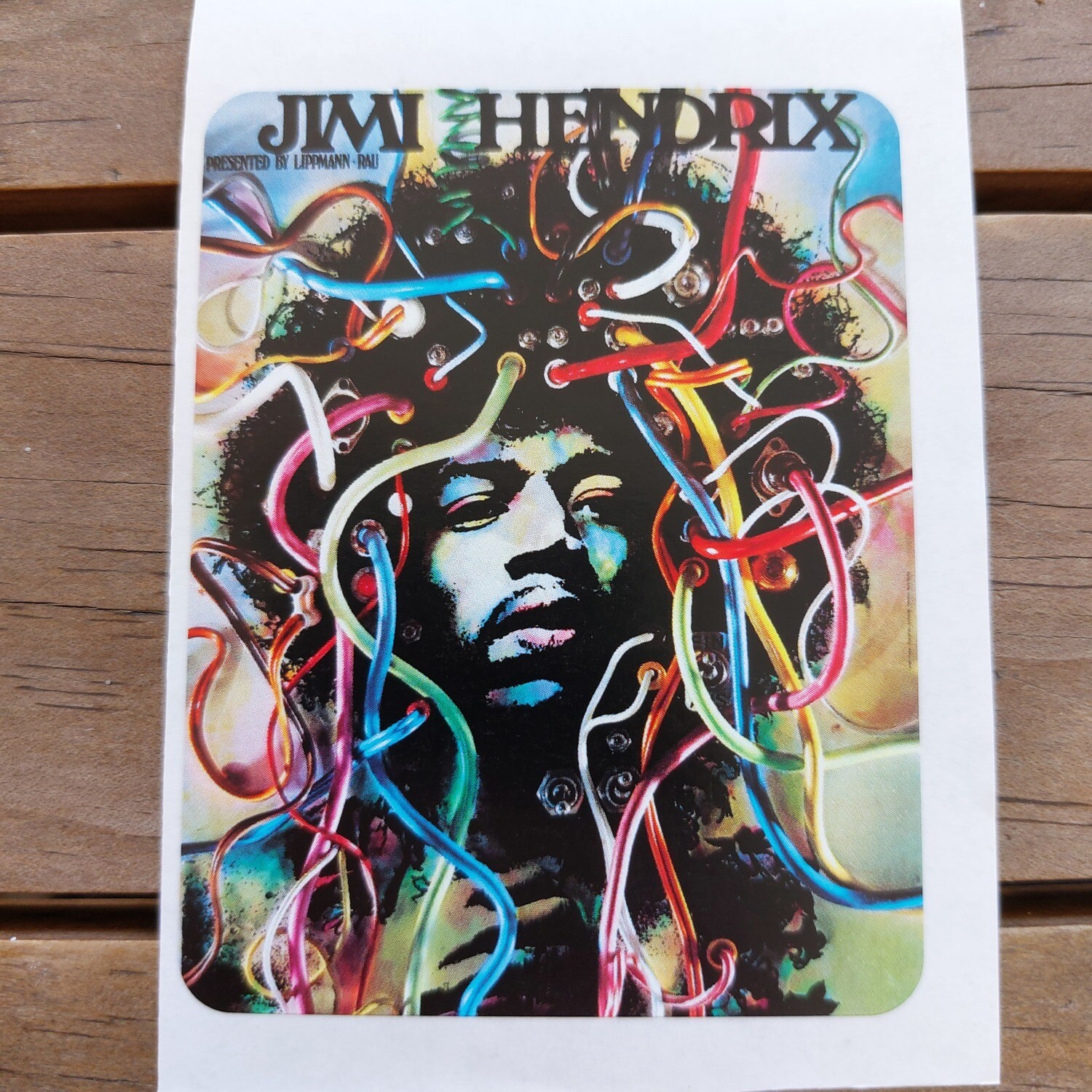 Jimi Hendrix - Poster 2 (STICKER)