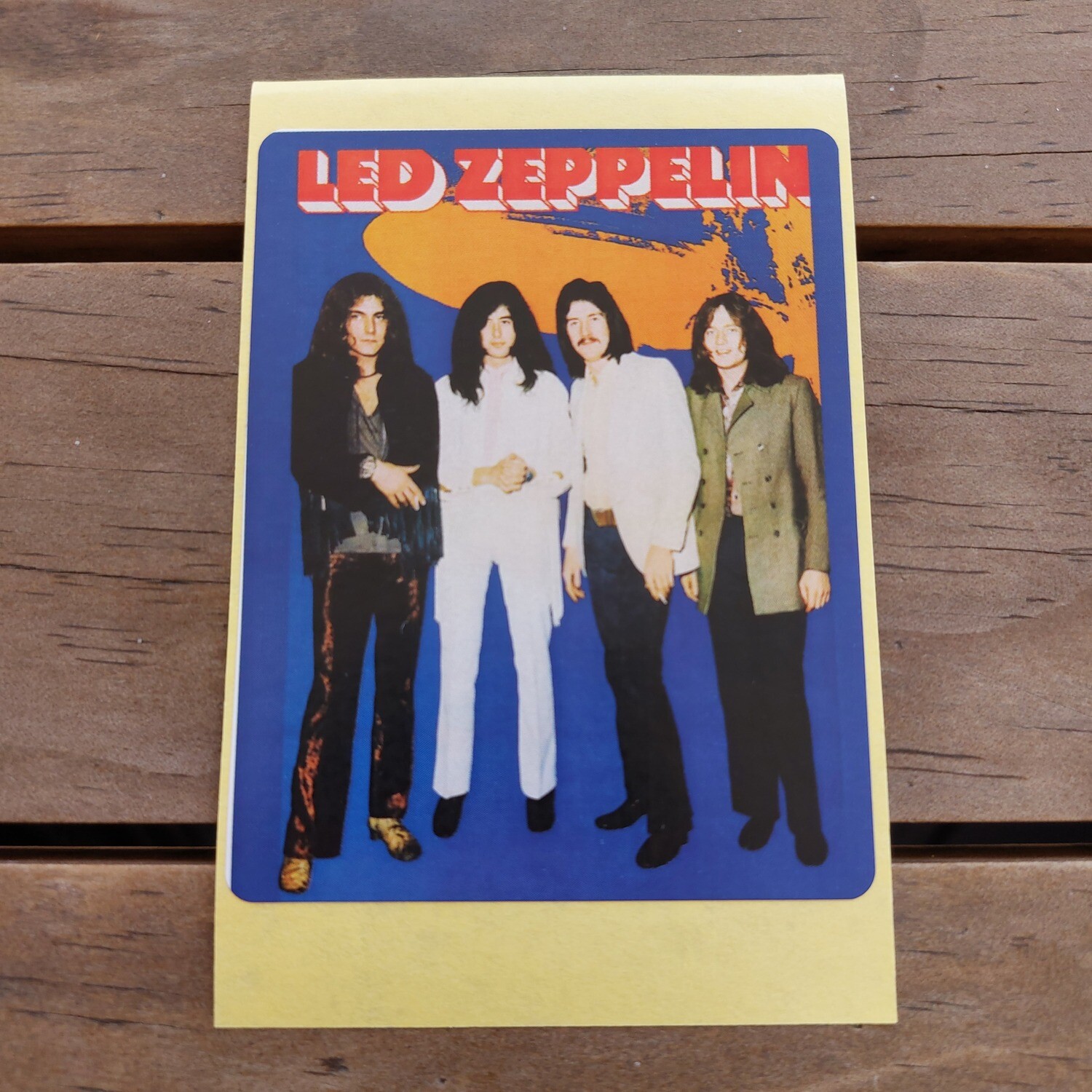 Led Zeppelin - Poster 1 (STICKER)