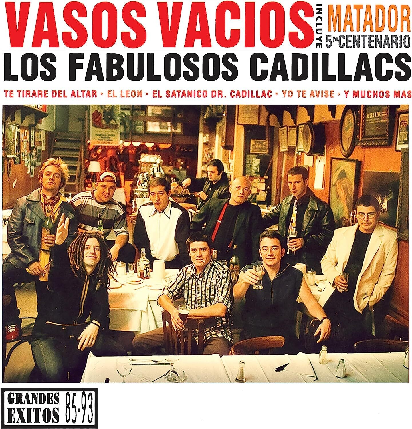 Los Fabulosos Cadillacs - Vasos Vacíos (1993) 2LP