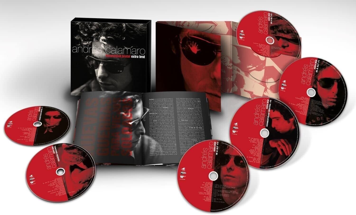 Andrés Calamaro - Honestidad Brutal Extra Brut (6CD BOX SET)