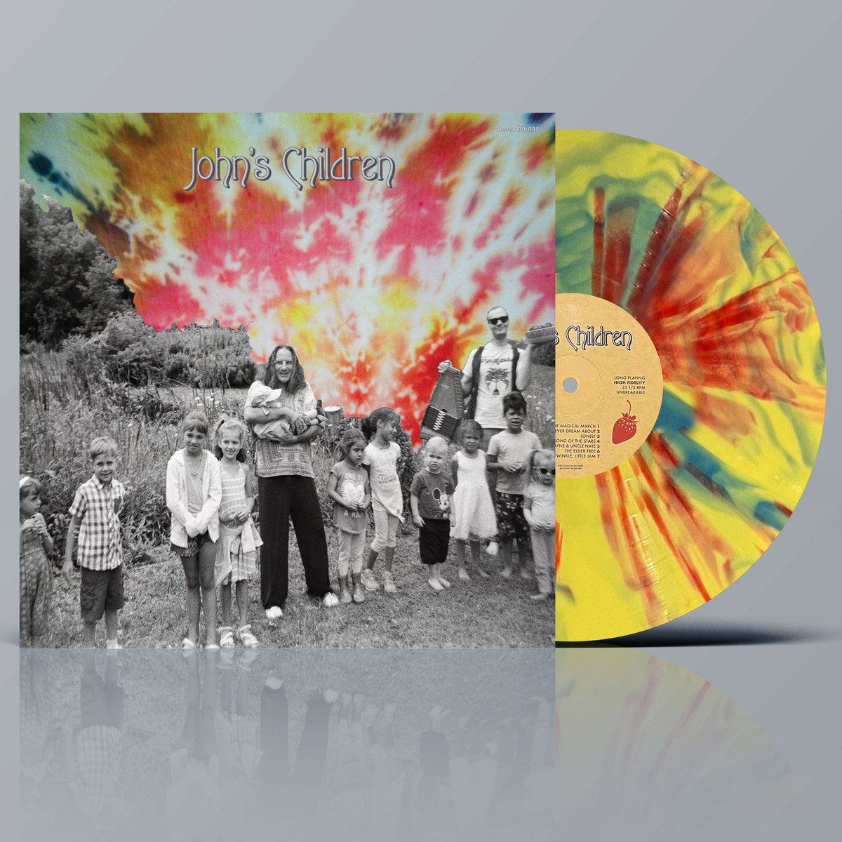 The Strawberry Jam - John&#39;s Children (2018) splatter vinyl