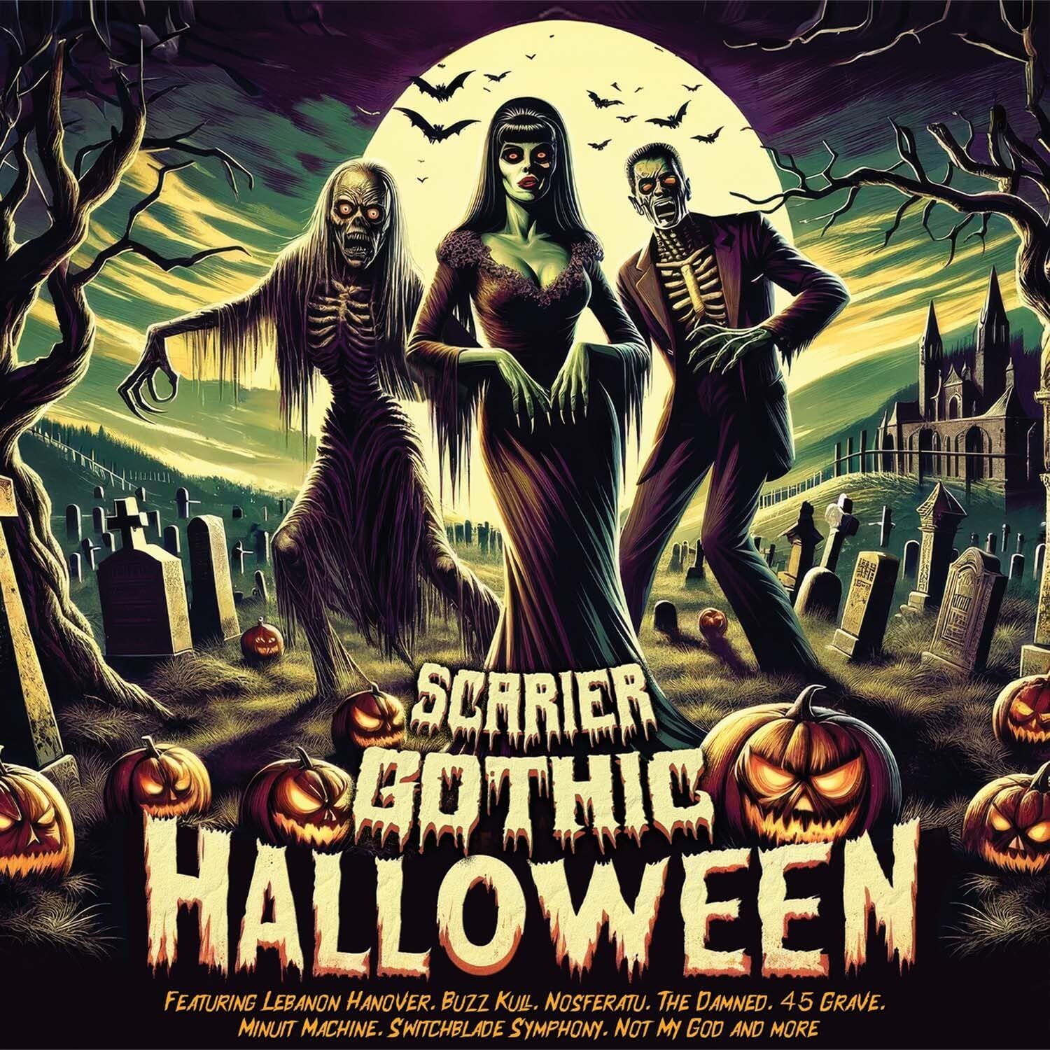 Varios Artistas - Scarier Gothic Halloween (2024)