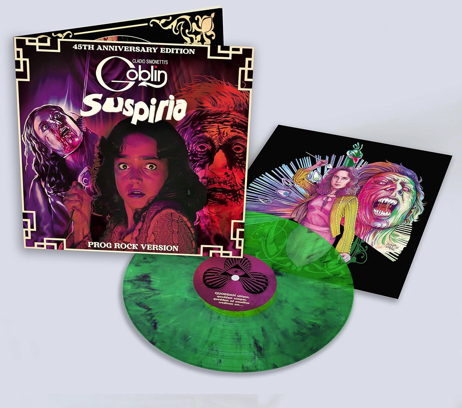 Goblin - Suspiria (2022) MARBLED GREEN &amp; CLEAR