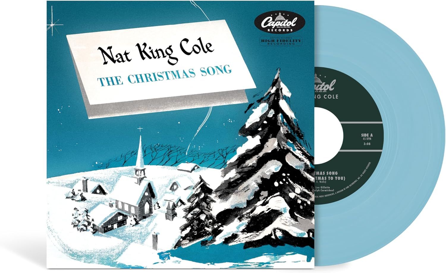 Nat King Cole - The Christmas Song (1956) 7&quot;