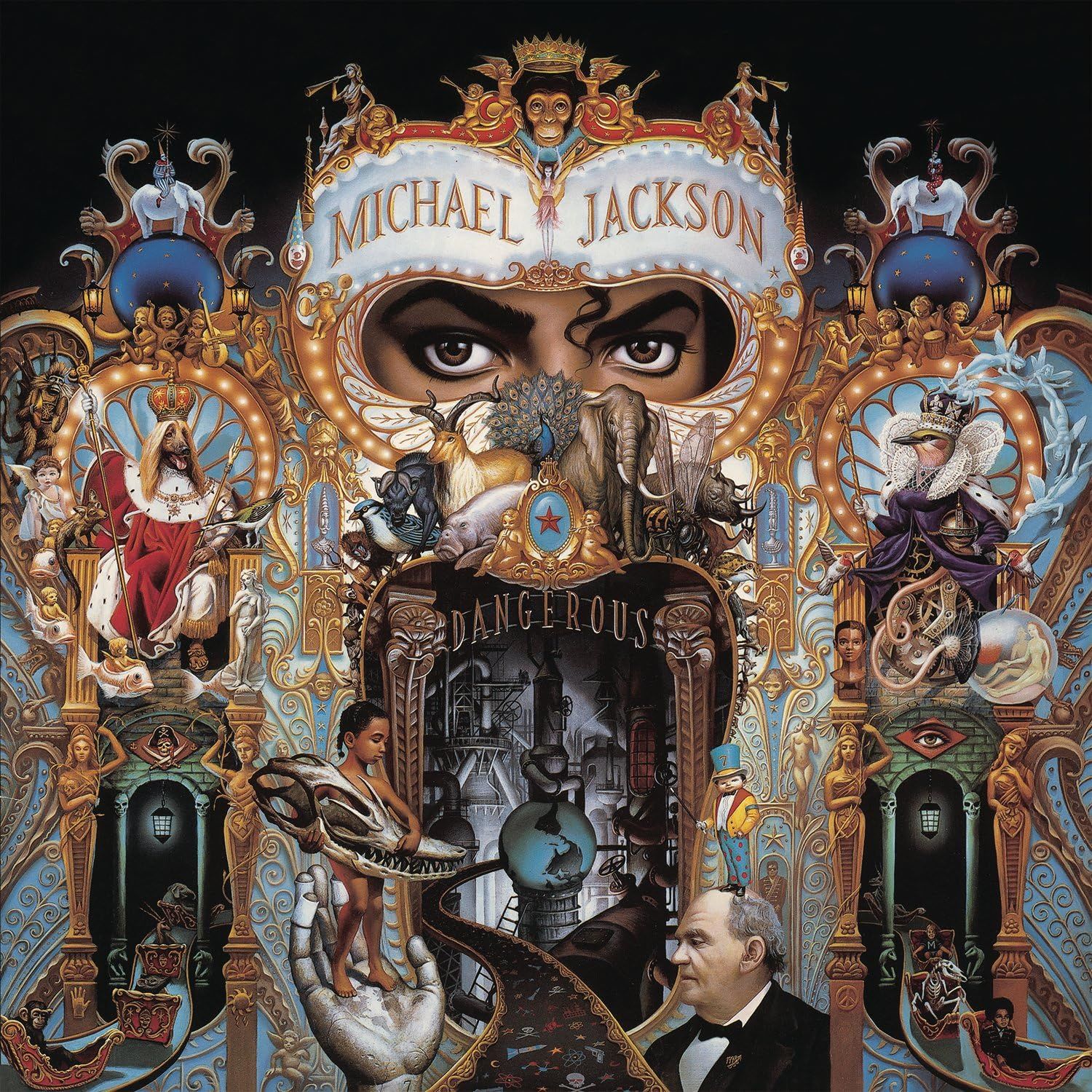 Michael Jackson - Dangerous (1991) 2LP