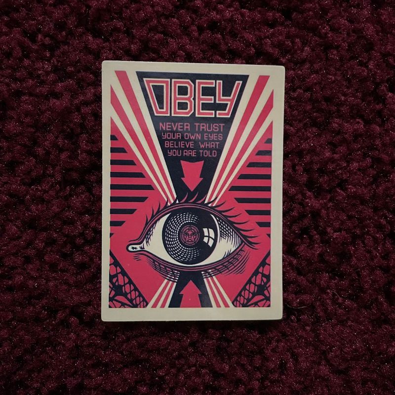 1984 - Obey (STICKER)