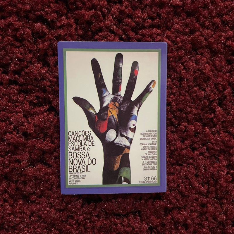 Bossa Nova do Brasil (STICKER)