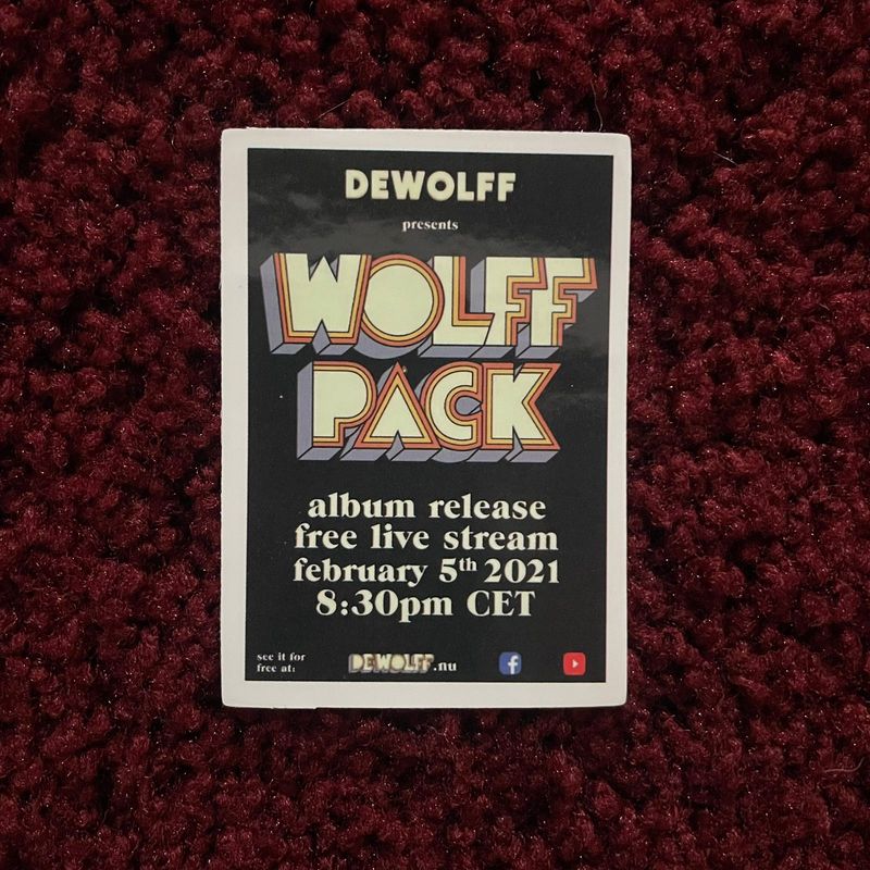 DeWolff - Wolff Pack (STICKER)