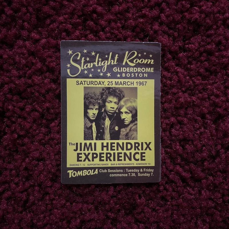 Jimi Hendrix - Starlight Room (STICKER)